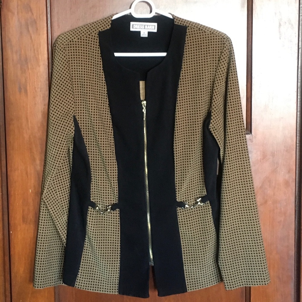 Zip-Up Blazer